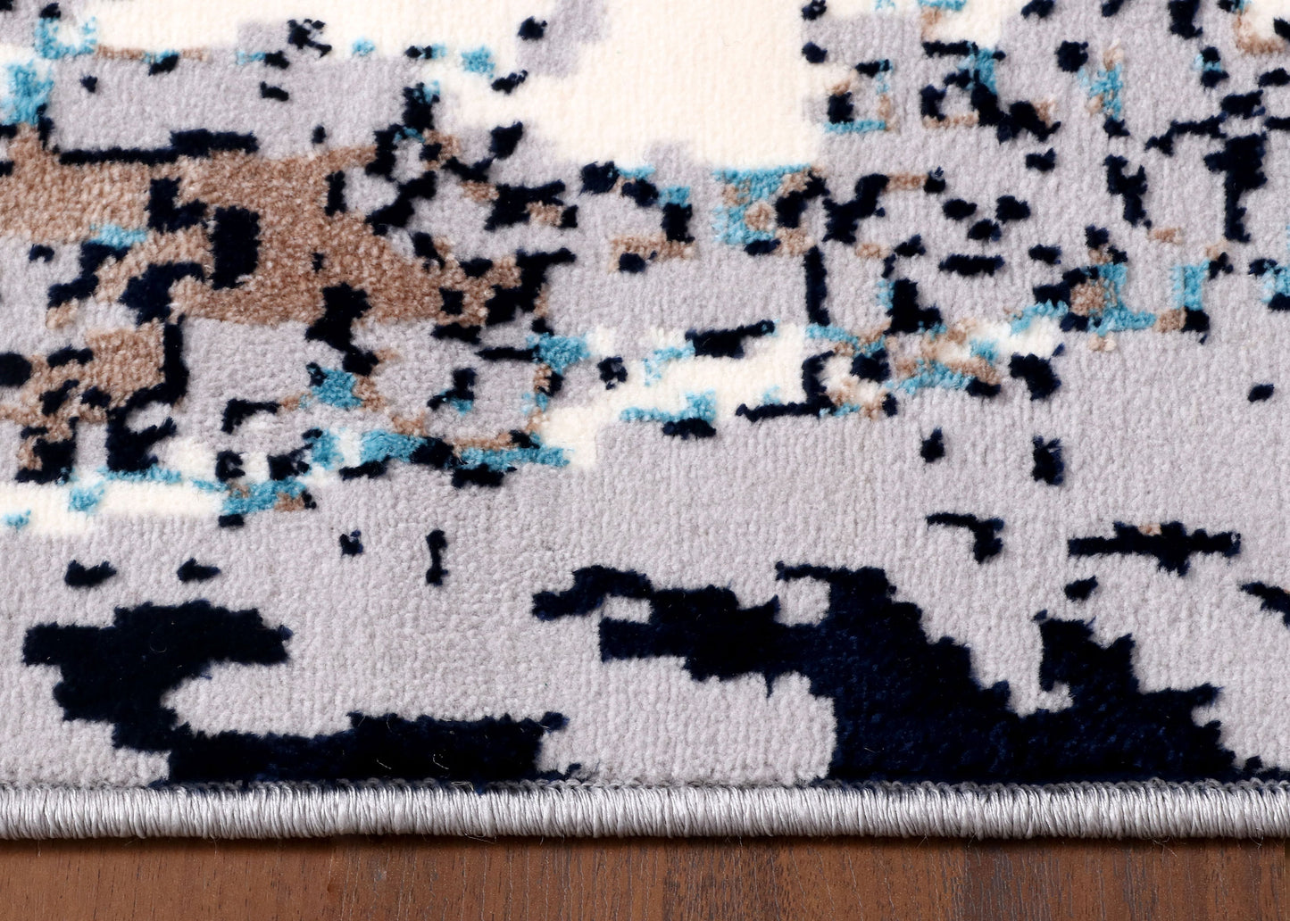 Turkish Earth Tone Abstract Rug