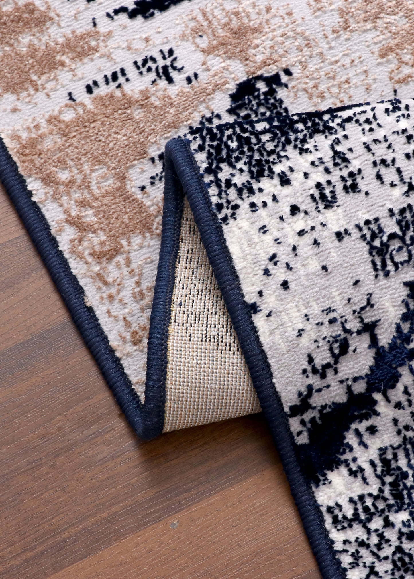 Turkish Abstract Swirl Rug