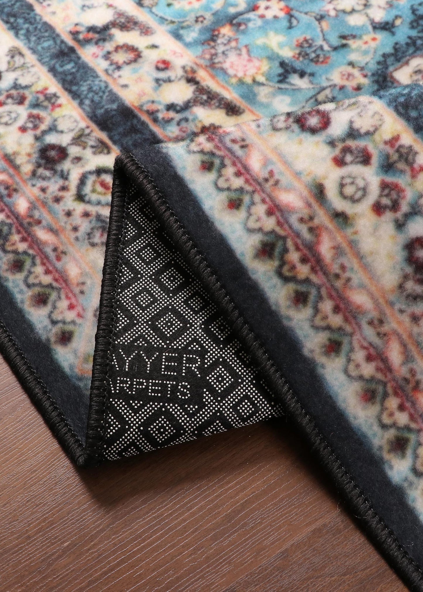 Azure Medallion Splendor Rug