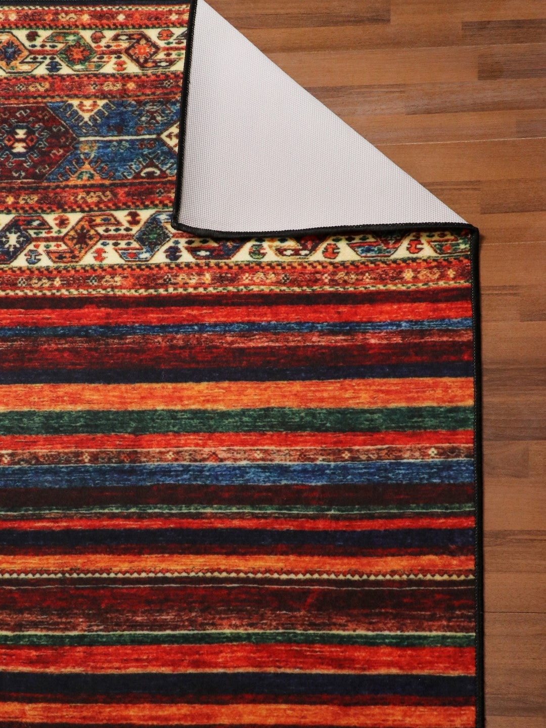 Multi Color Kazak Print Rug