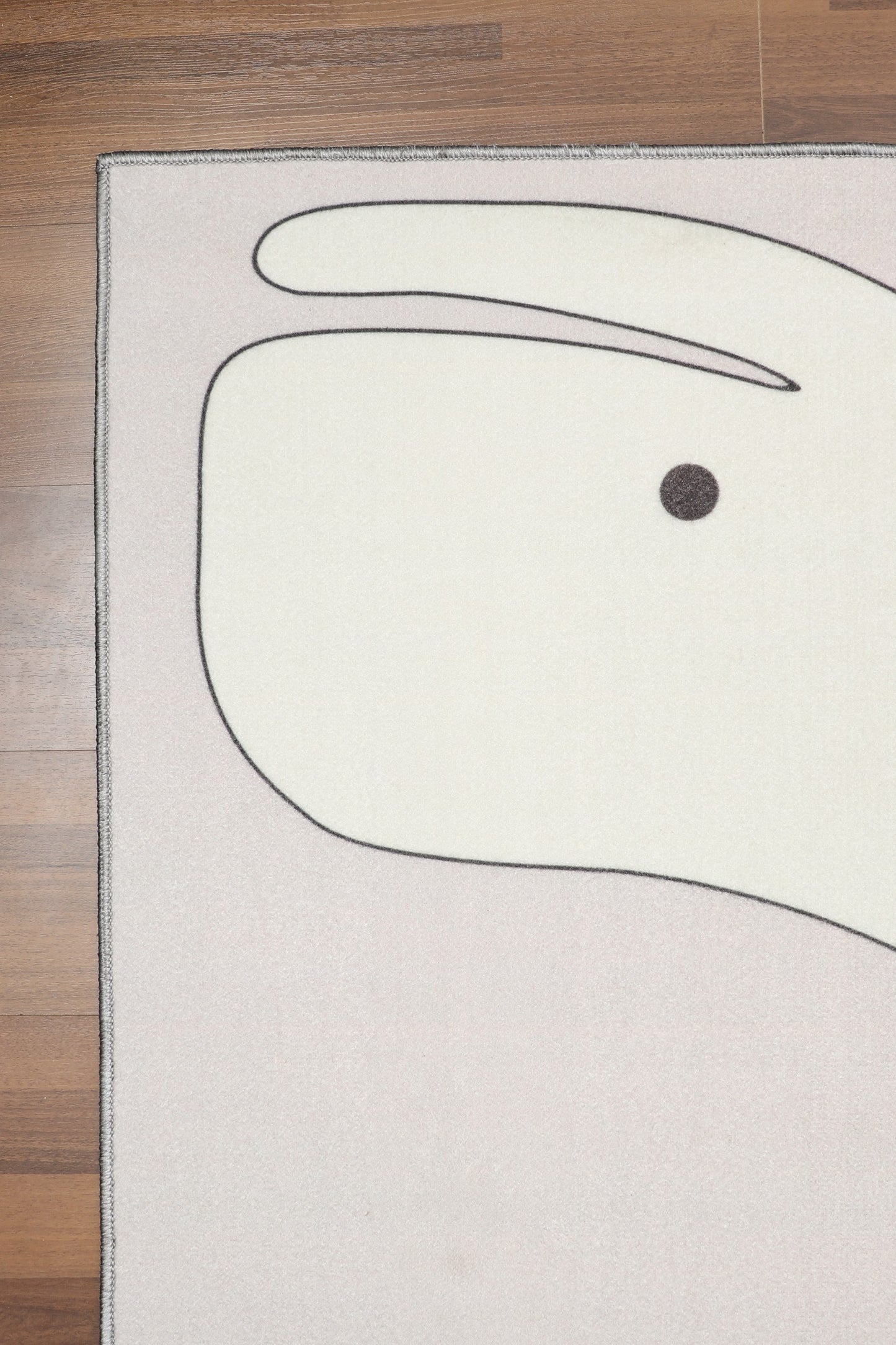 Multi Color Whale With Sea Ship Print Rug