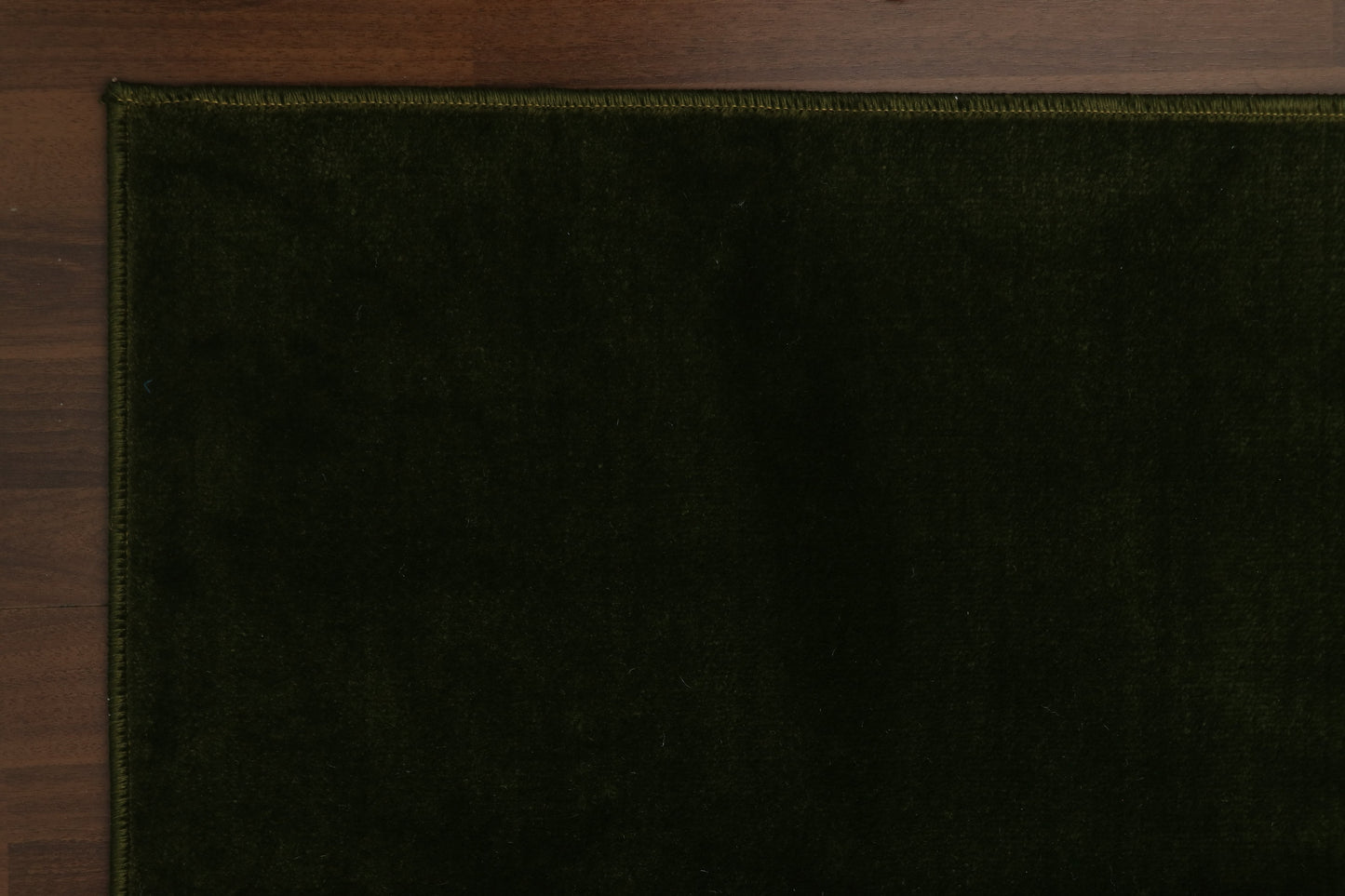 Olive Green Plain Rug