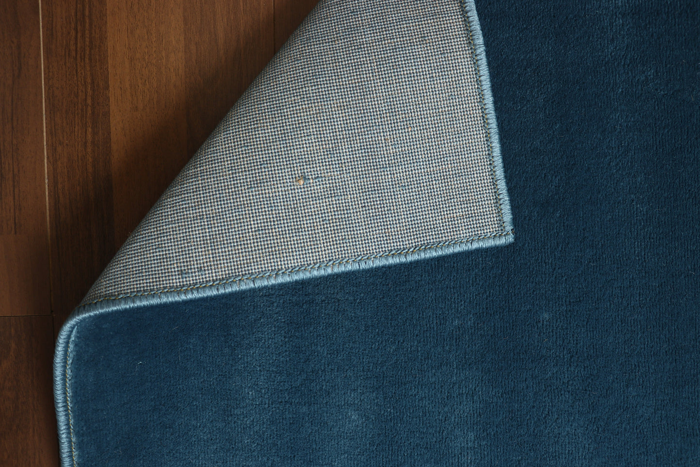 Sky Blue Plain Rug