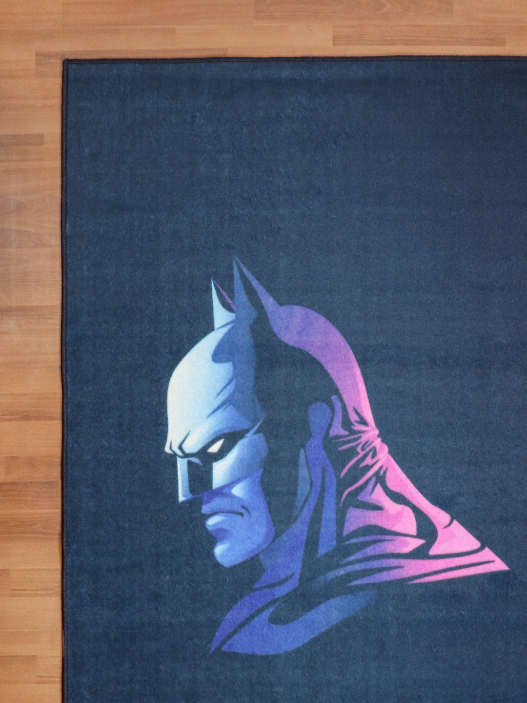 Blue Multi Color Batman Rug