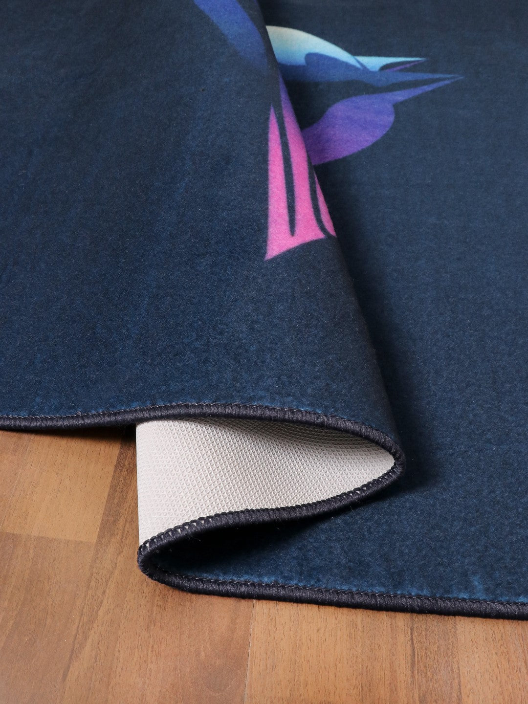 Blue Multi Color Batman Rug