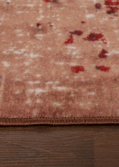 Multi Color Abstract Print Rug