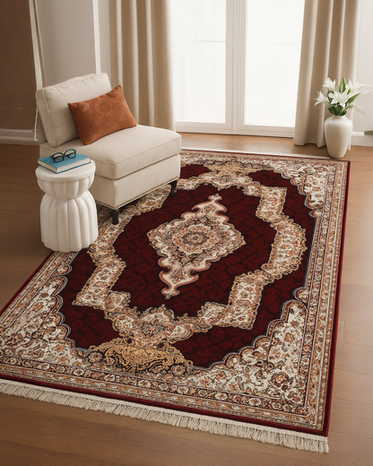 Classic Eastern Persian-Inspired Rug