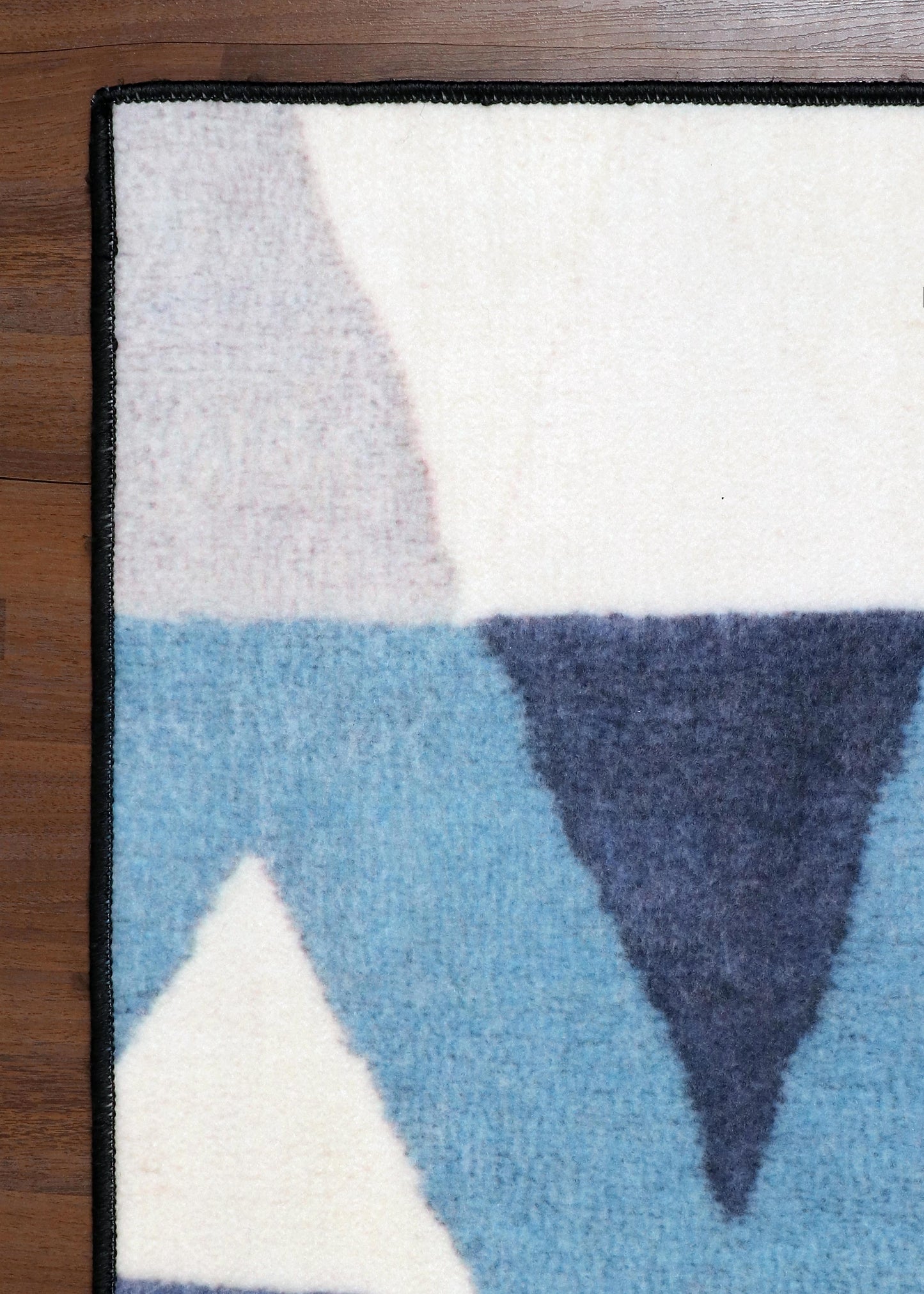 Multi Color Geometric Print Runner