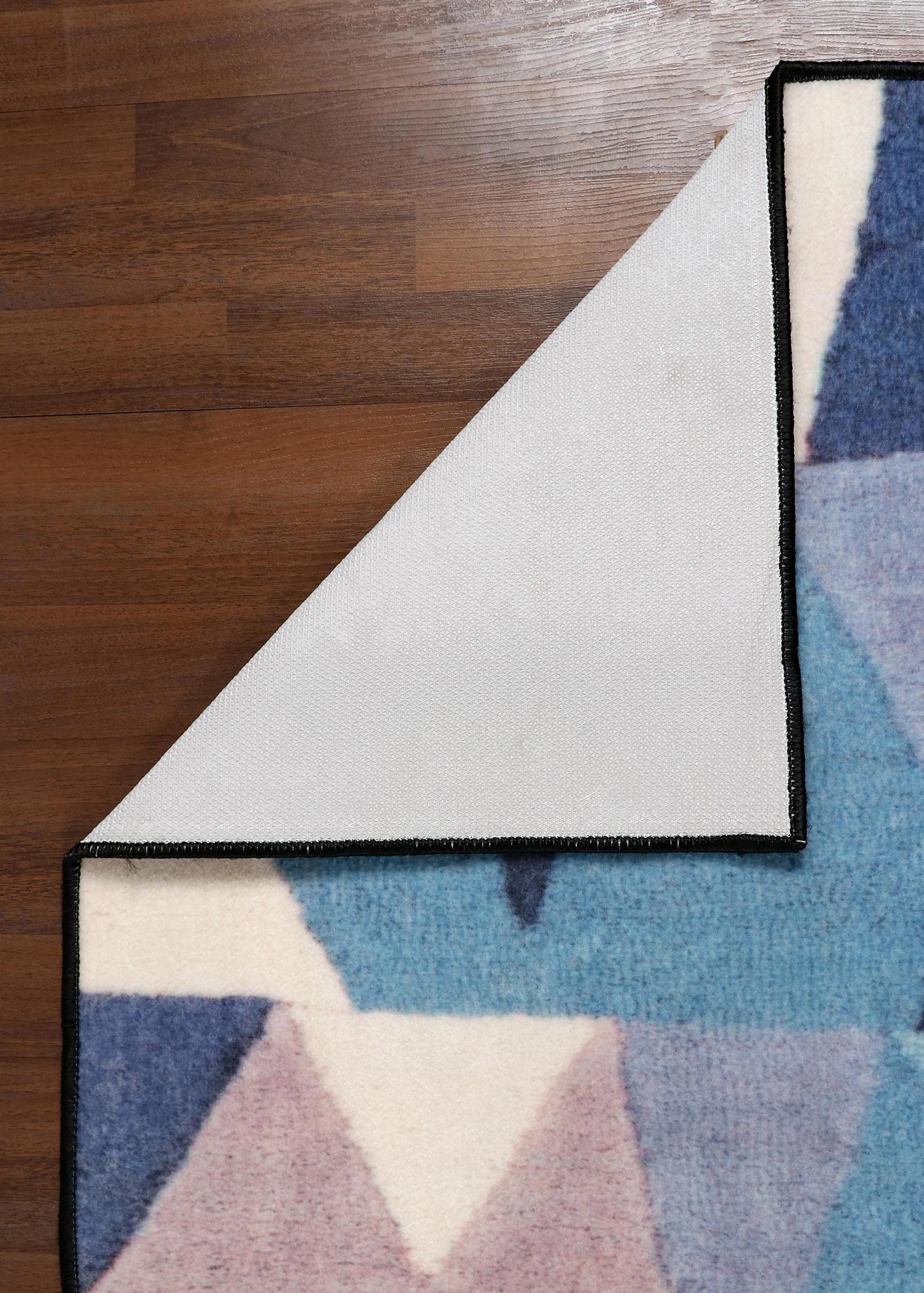Multi Color Geometric Print Runner