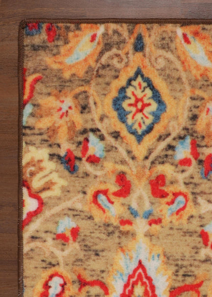 Multi Color Floral Print Runner