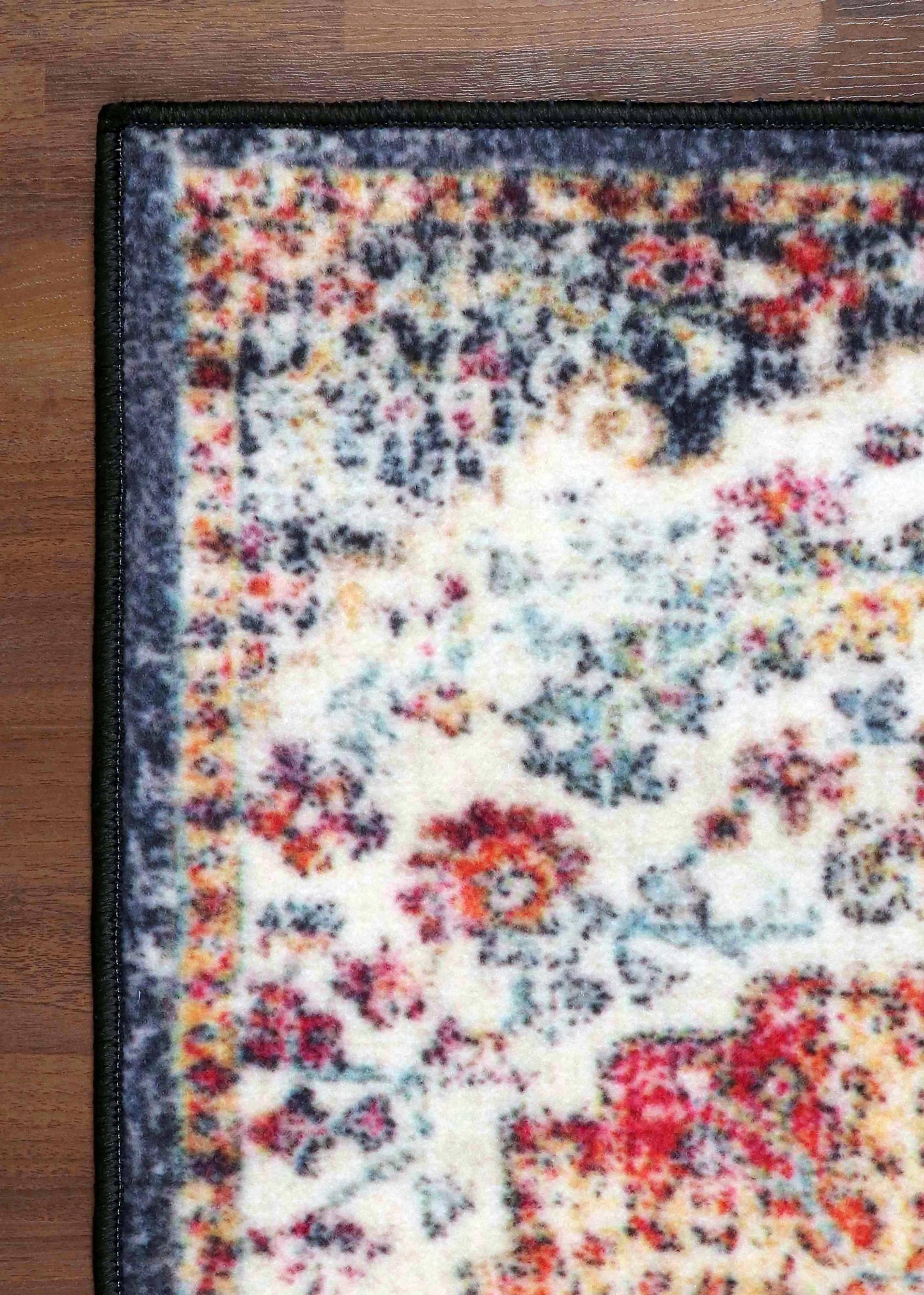 Multi Color Floral Print Runner