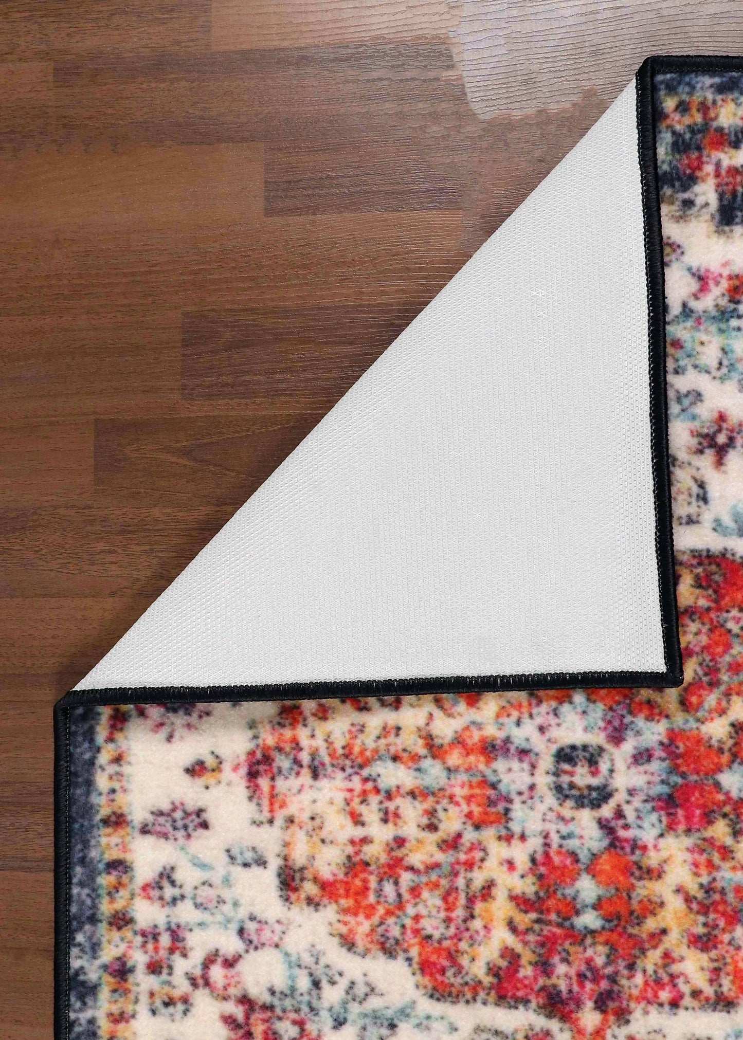 Multi Color Floral Print Runner