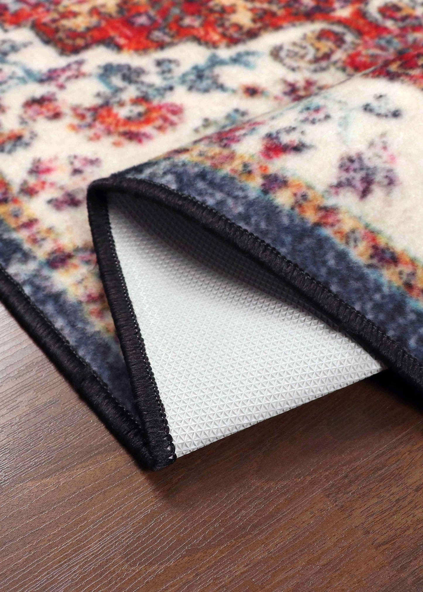 Multi Color Floral Print Runner