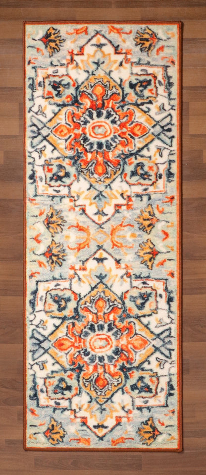 Multi Color Floral Runner