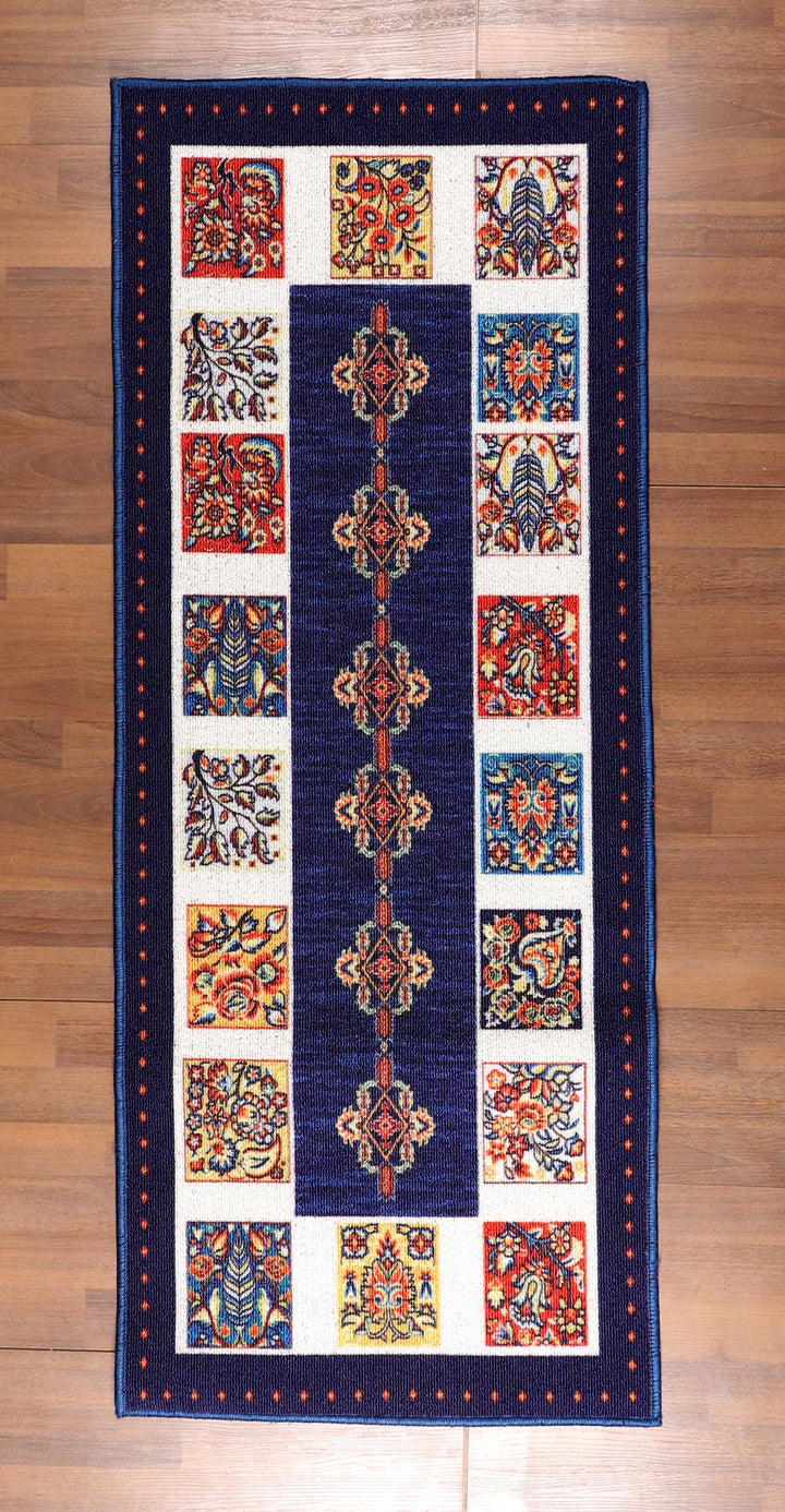 Kaleidoscope Harmony Tufted Loop Pile Runner