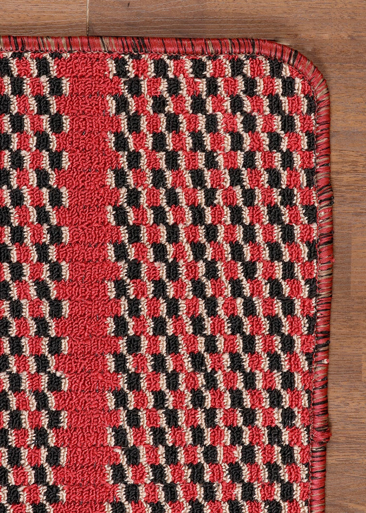 Tufted Door Mat with dot felt back