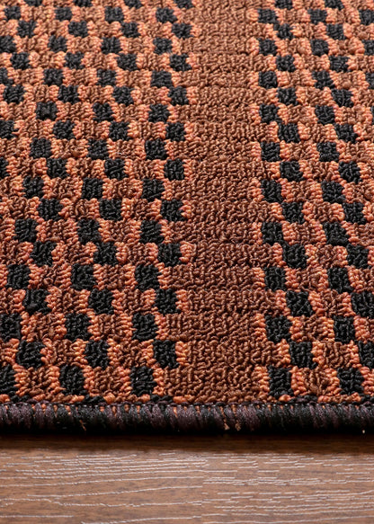 Tufted Door Mat with dot felt back