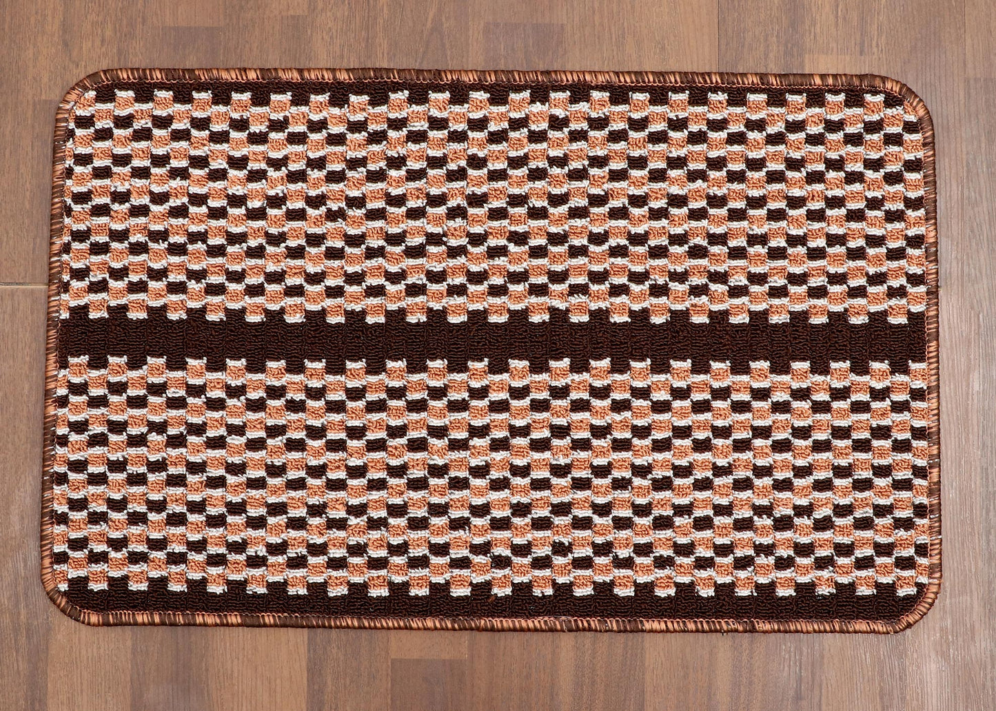 Tufted Door Mat with dot felt back