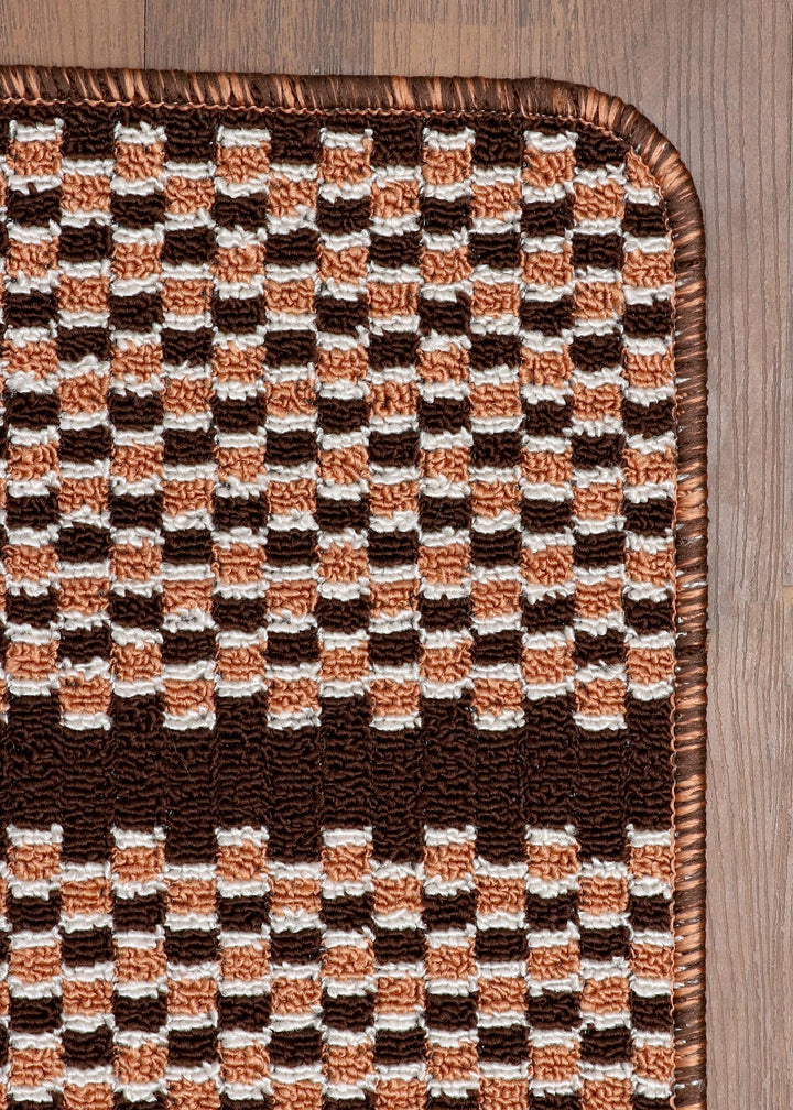 Tufted Door Mat with dot felt back