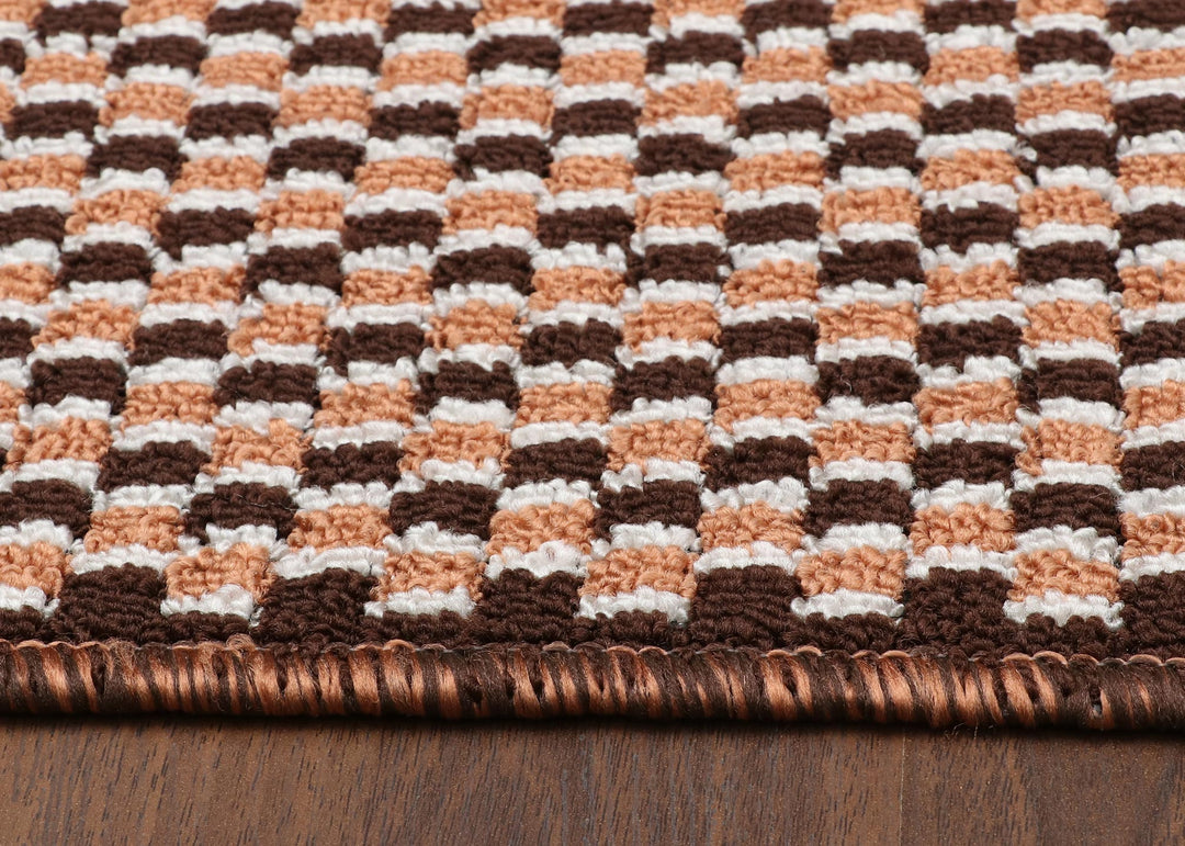 Tufted Door Mat with dot felt back