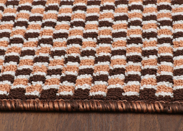 Tufted Door Mat with dot felt back