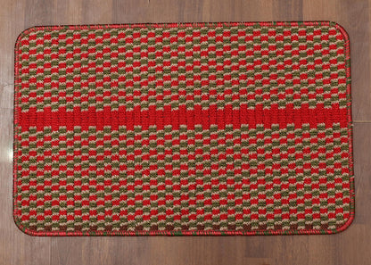 Tufted Door Mat with dot felt back