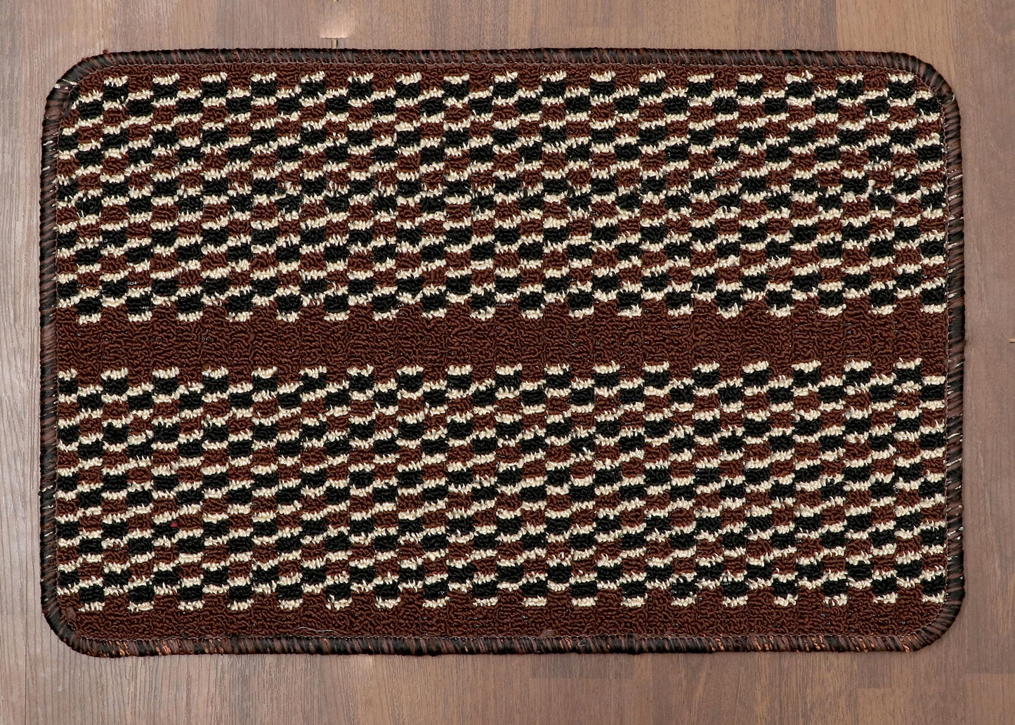 Tufted Door Mat with dot felt back