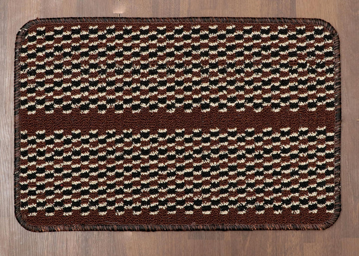 Tufted Door Mat with dot felt back