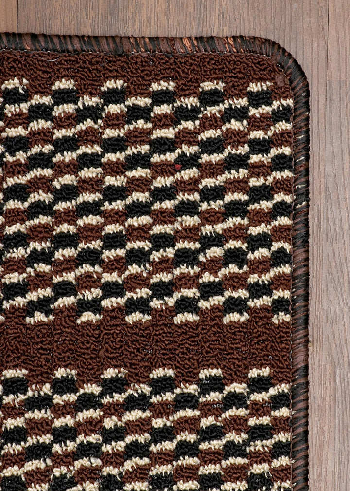 Tufted Door Mat with dot felt back