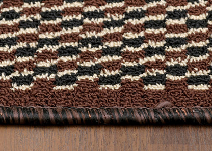 Tufted Door Mat with dot felt back