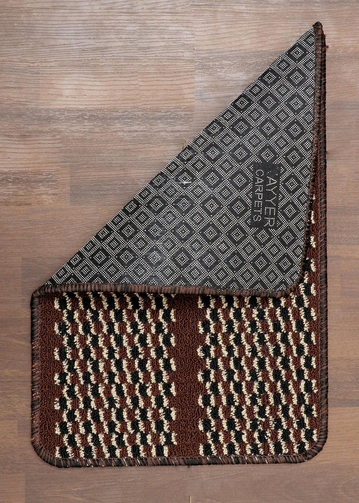 Tufted Door Mat with dot felt back