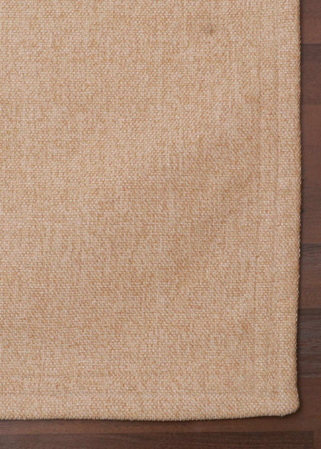 Light Brown Woven Fabric Rug - Indoor Use