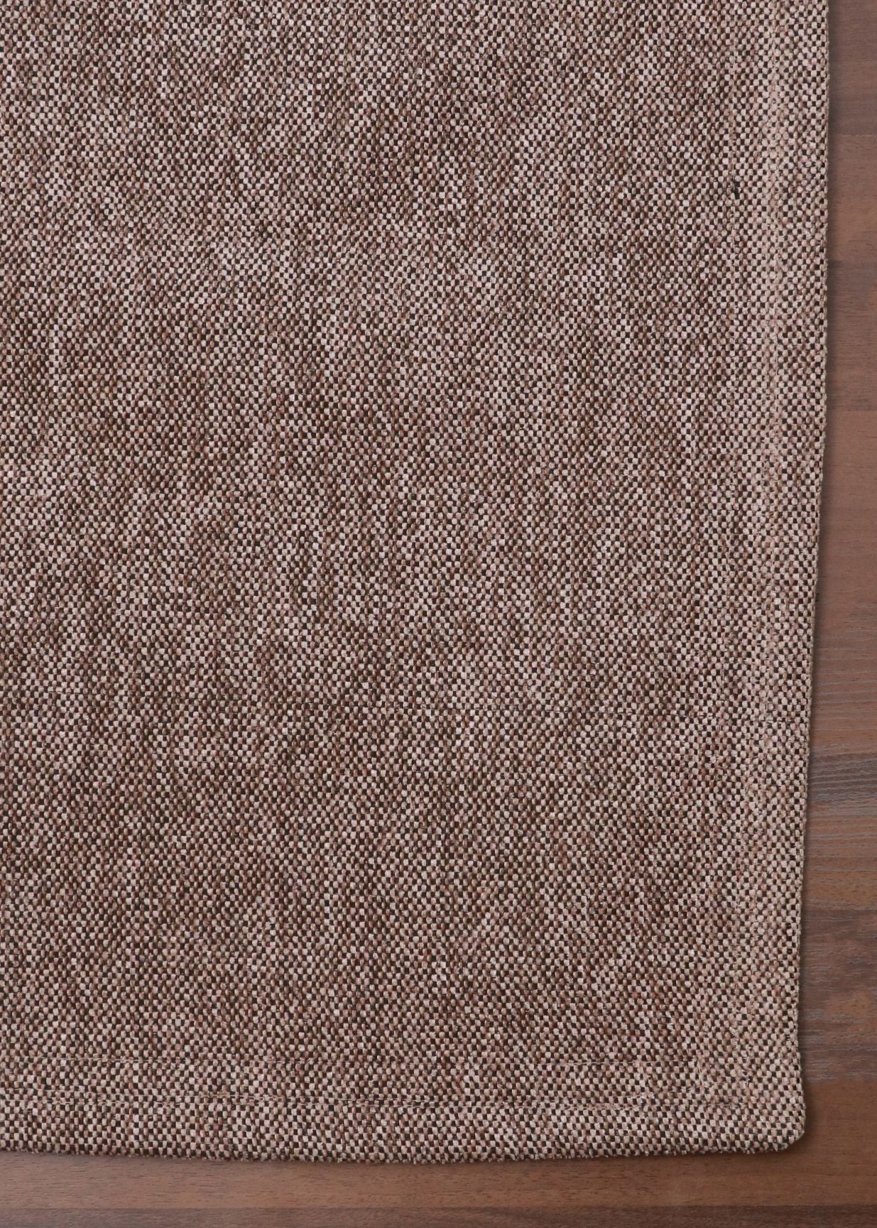 Brown Plain Weave Rug