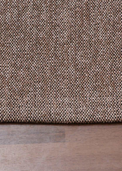 Brown Plain Weave Rug