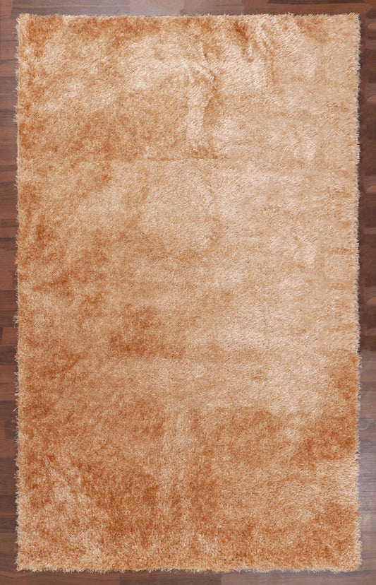 Golden Shaggy Rug