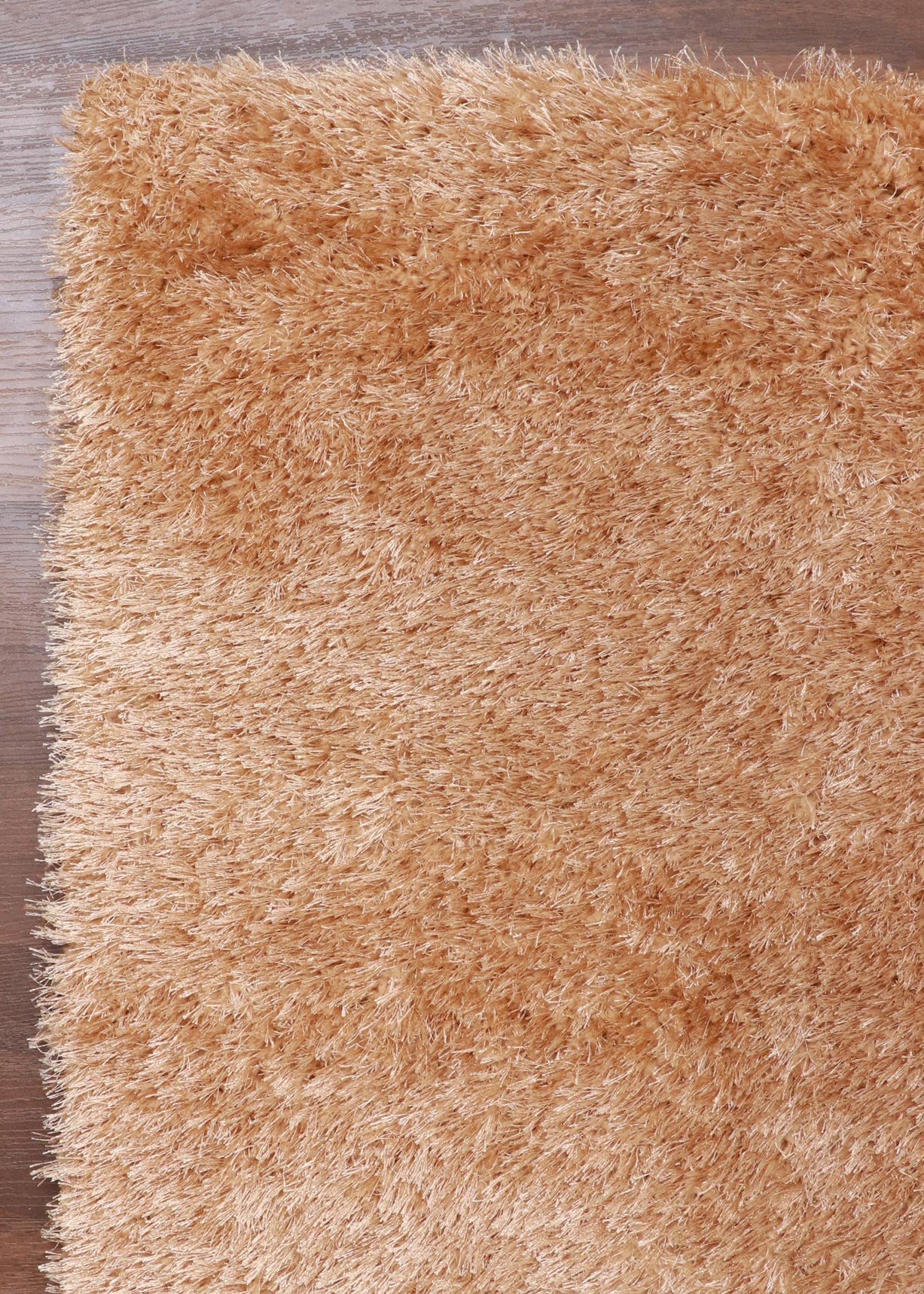 Golden Shaggy Rug