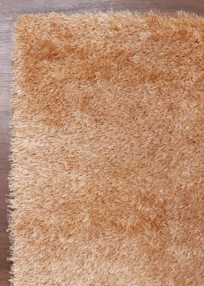 Golden Shaggy Rug