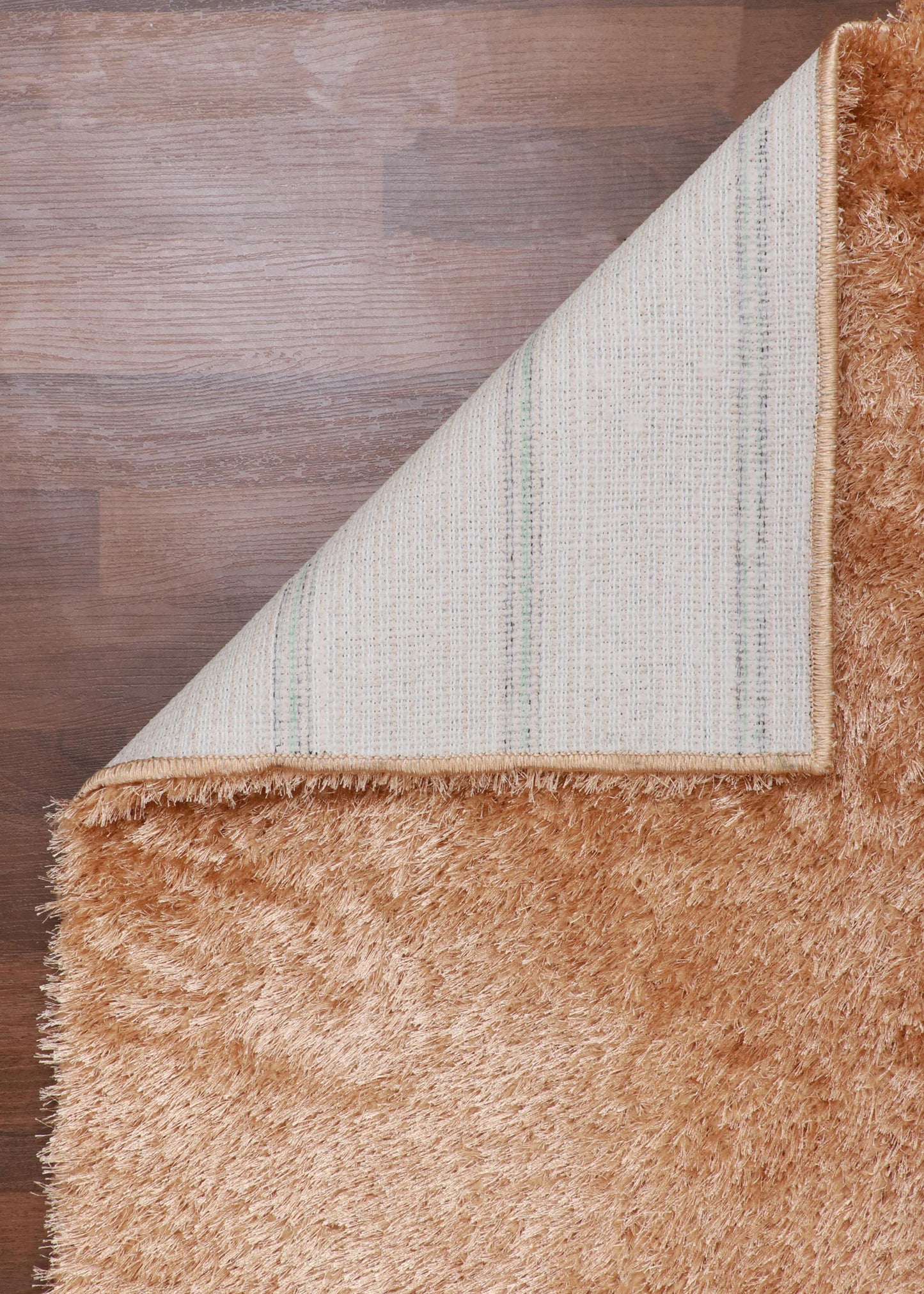 Golden Shaggy Rug