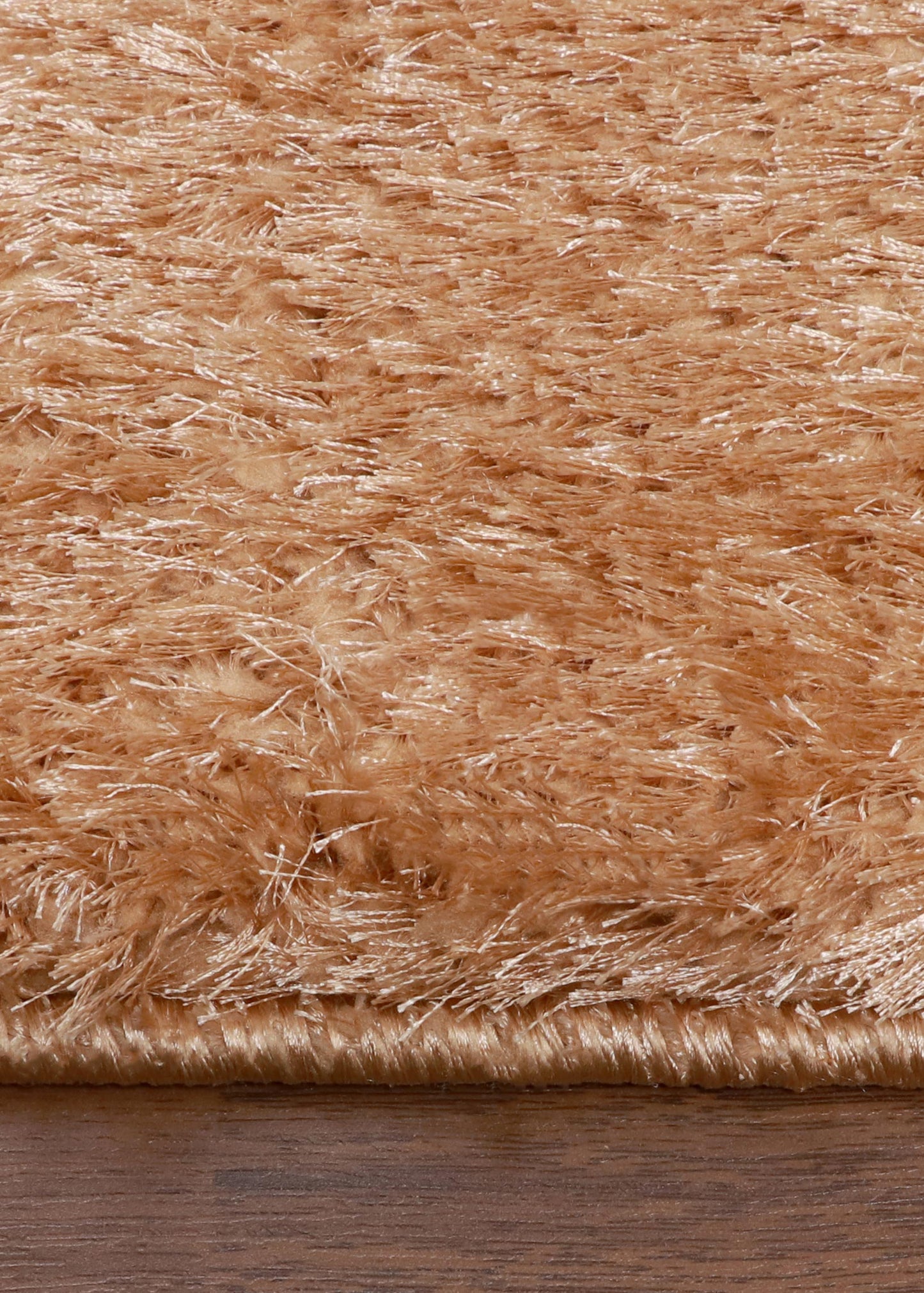 Golden Shaggy Rug