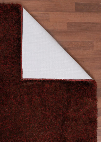 Maroon Shaggy Rug