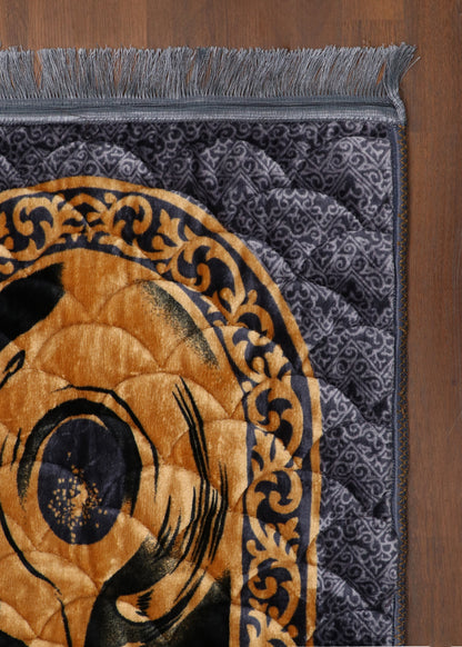 Velvet Quilted Mihrab Prayer Mat