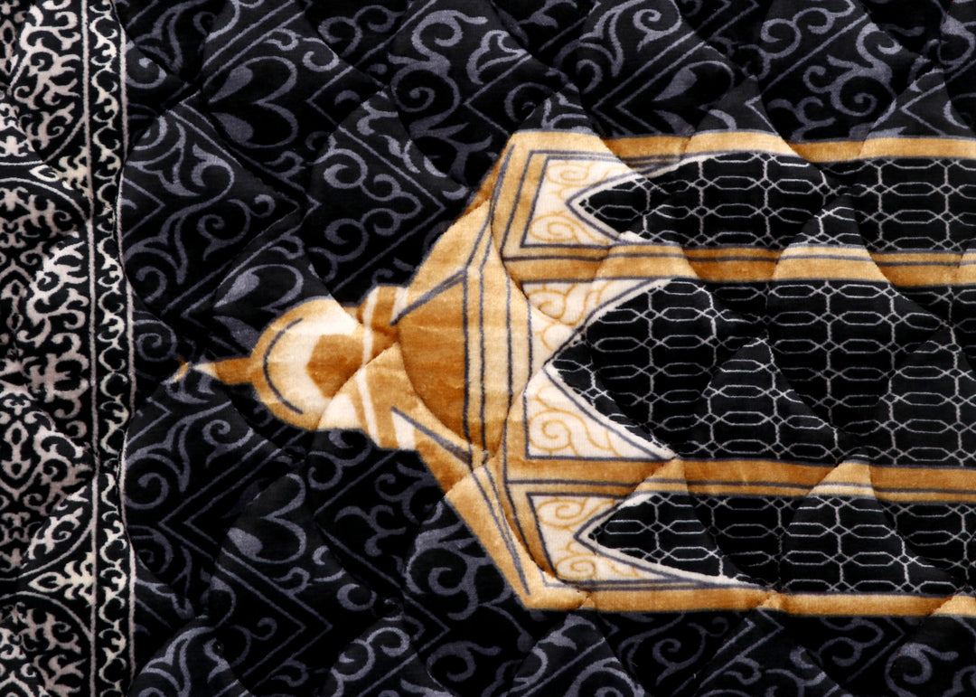 Black Velvet Prayer Mat