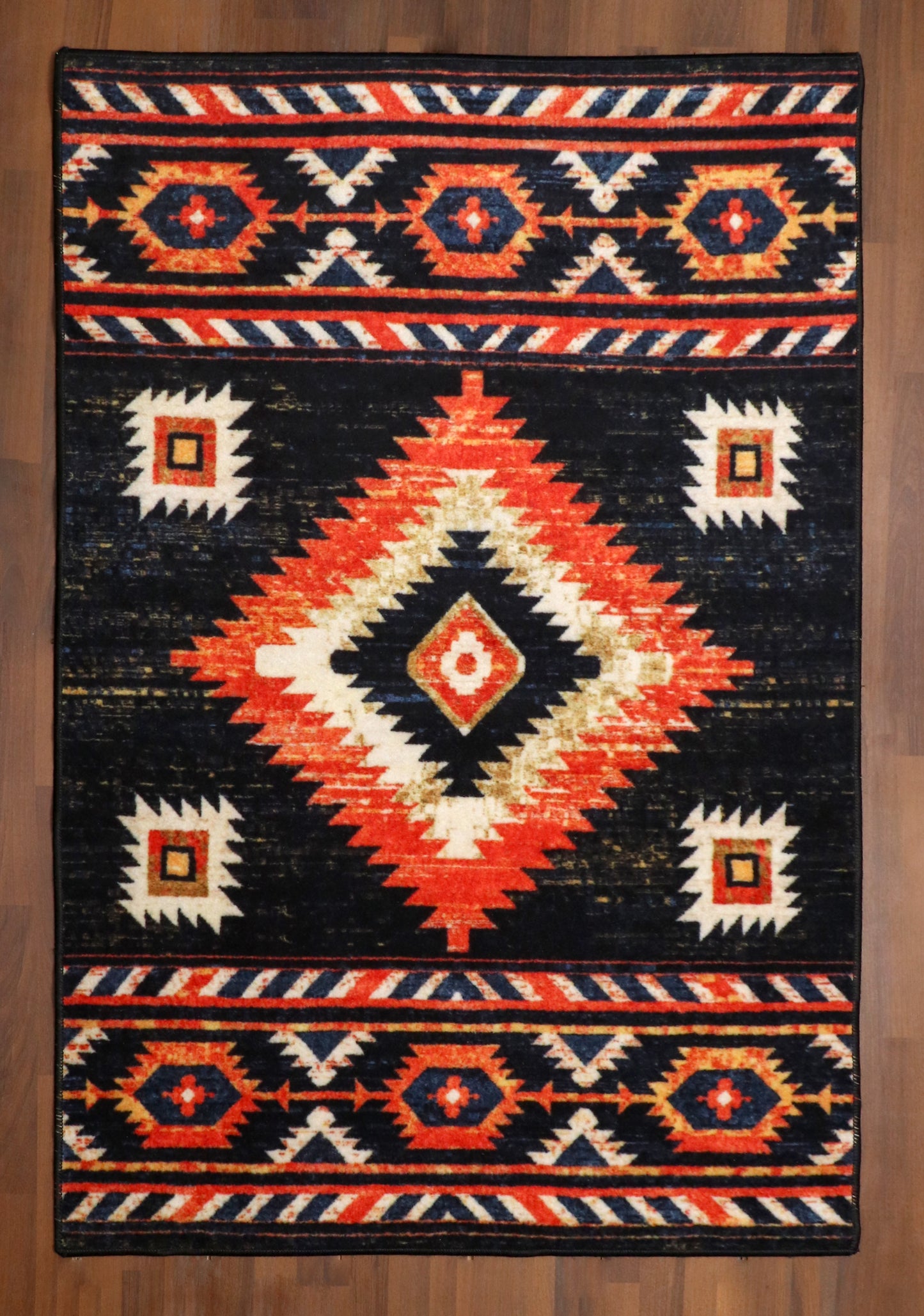 Tribal Geometric Area Rug
