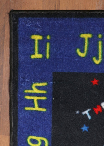 Galaxy Alphabetic Rug for Kids