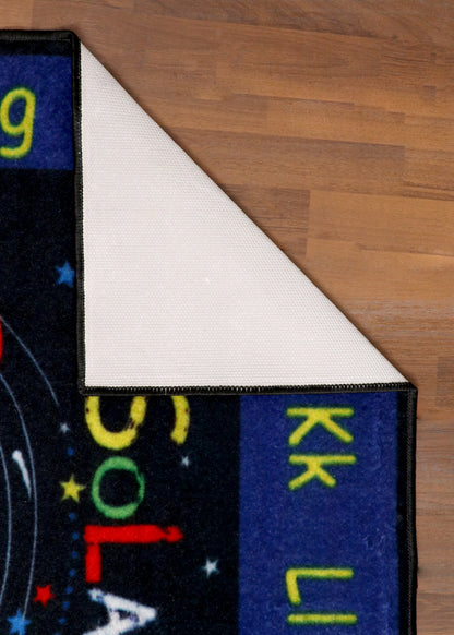 Galaxy Alphabetic Rug for Kids