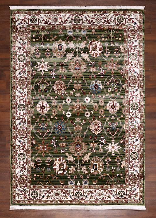 Turkish Olive Regal Palace Rug