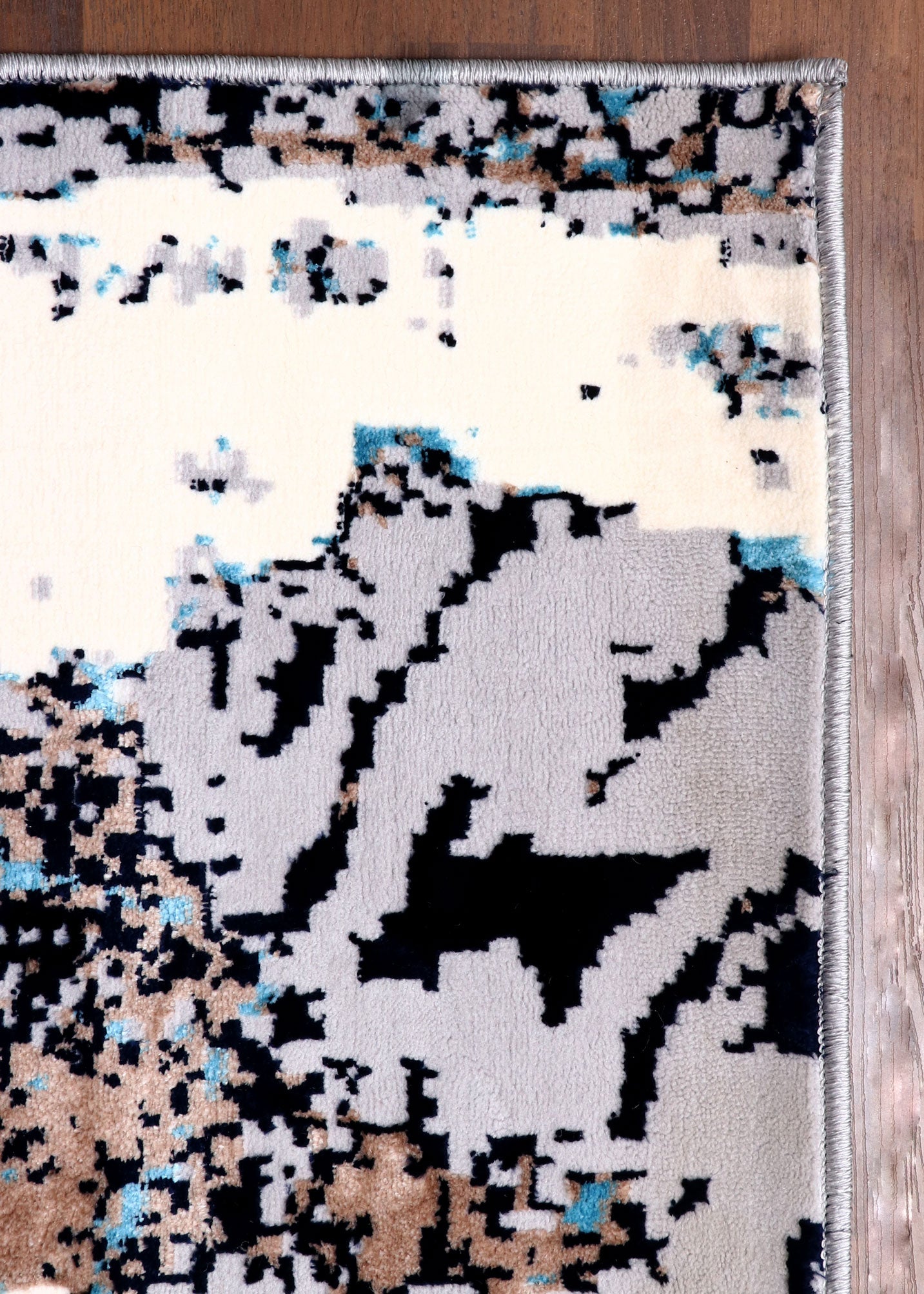 Turkish Earth Tone Abstract Rug