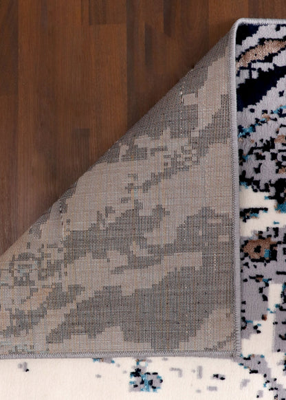 Turkish Earth Tone Abstract Rug