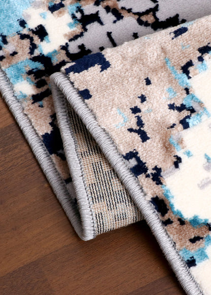 Turkish Earth Tone Abstract Rug
