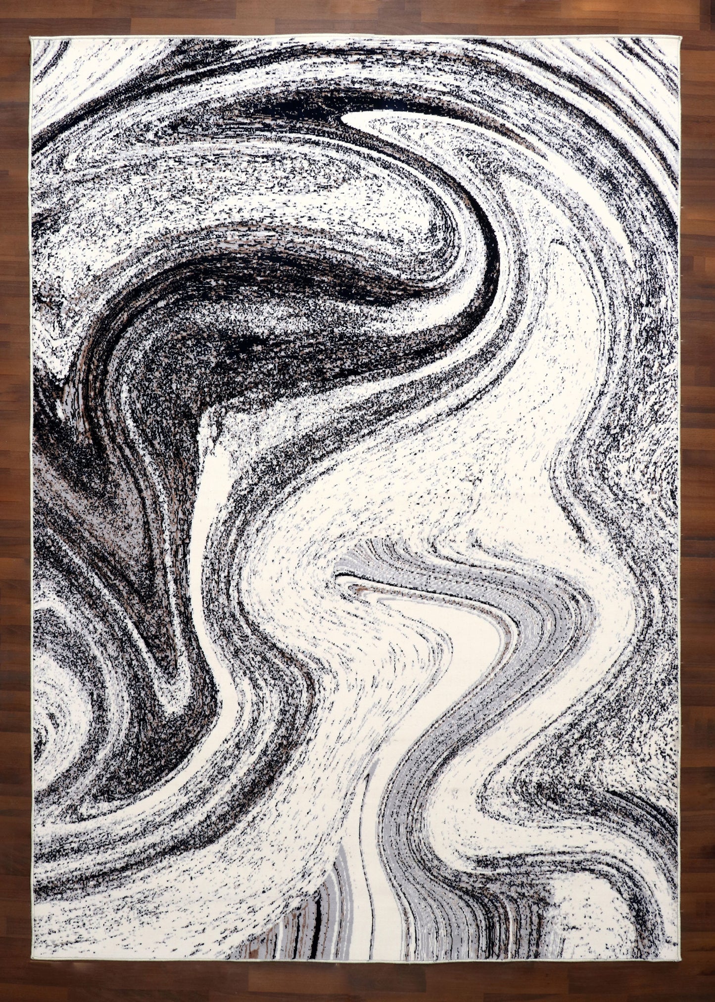 Turkish Abstract Marble Rug